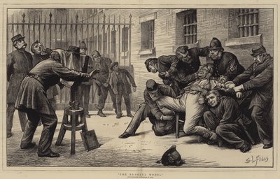 内気なモデル 作： Samuel Luke Fildes